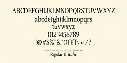 Personal Vogue Font Poster 11
