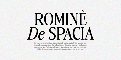 Personal Vogue Font Poster 3