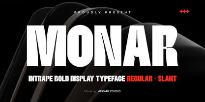 Monar Font Poster 1