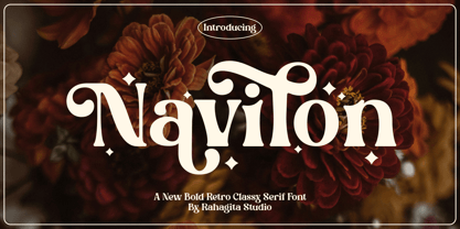 Navilon Font Poster 1