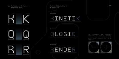 GC Robuto Mono Font Poster 6