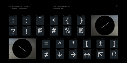 GC Robuto Mono Font Poster 5