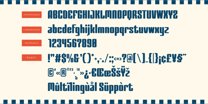 Cubis Font Poster 9