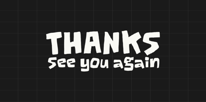 Bloby Crash Font Poster 12