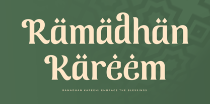 Manhaj Font Poster 10