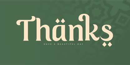 Manhaj Font Poster 15