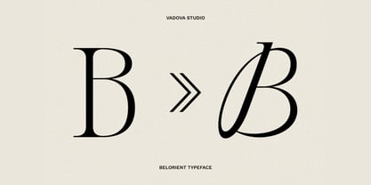 Belorient Font Poster 4