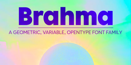 Brahma Font Poster 1