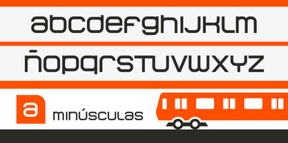 Tipo Metro CDMX Font Poster 4