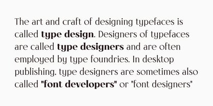 Glique Font Poster 8