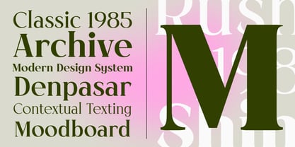 Glique Font Poster 9
