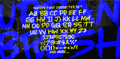 Suerda Font Poster 5
