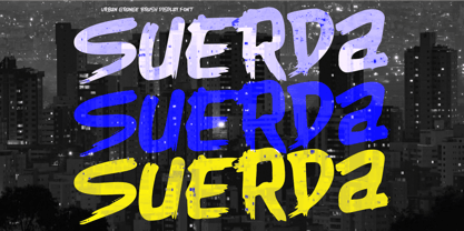 Suerda Font Poster 1