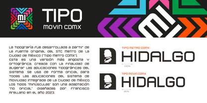 Tipo Movin CDMX Font Poster 2