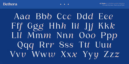 Bethora Font Poster 5
