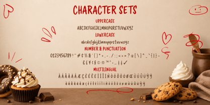 Whip Crema Font Poster 4