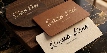 Bumgreks Signature Font Poster 3