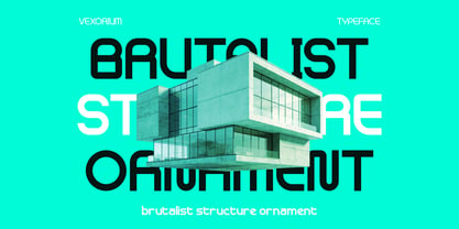 Vexorium Font Poster 2