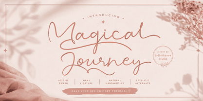 Magical Journey Font Poster 1