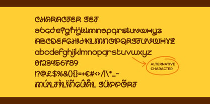 Noodle Factory Font Poster 5