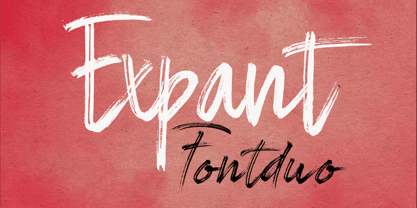 Expant Font Poster 1