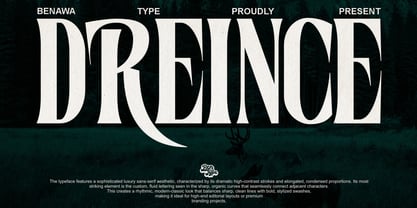 Dreince Font Poster 1