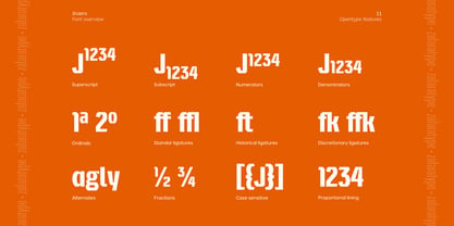 Jinzero Font Poster 11
