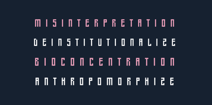 Thing Soft Font Poster 8