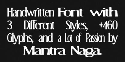MN Caviere Font Poster 2
