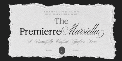 Premierre Marsiella Font Poster 1