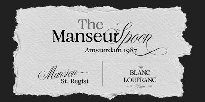 Premierre Marsiella Font Poster 3