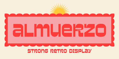 Almuerzo Font Poster 1