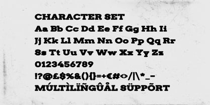 Dusty Express One Font Poster 6