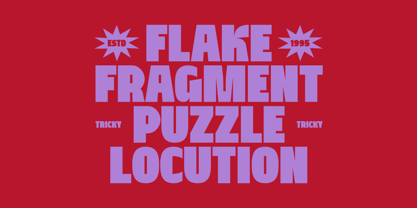 Bisked Font Poster 3