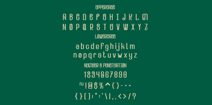 Floral Ritual Font Poster 5