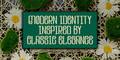 Floral Ritual Font Poster 2