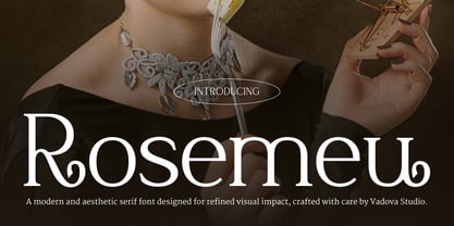 Rosemeu Font Poster 1