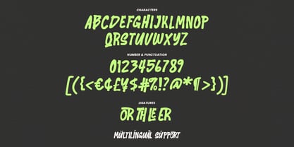 MC Lemert Morlet Font Poster 6