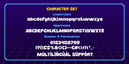 Arcade Byte Font Poster 5