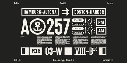 Fugazi Font Poster 4