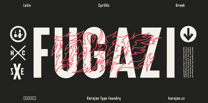 Fugazi Font Poster 1