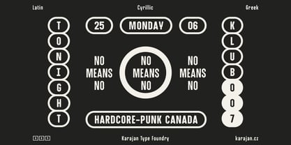 Fugazi Font Poster 5