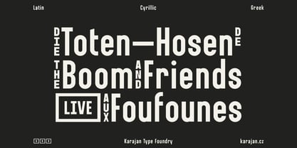 Fugazi Font Poster 9