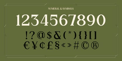 Aigos Font Poster 4