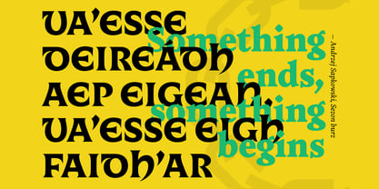 Dargon Font Poster 1