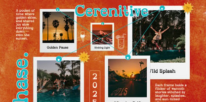 Koralline Font Poster 3