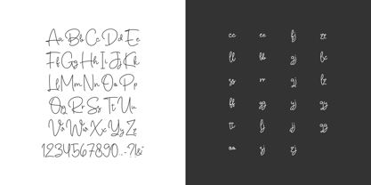 Thelex Minthy Font Poster 3