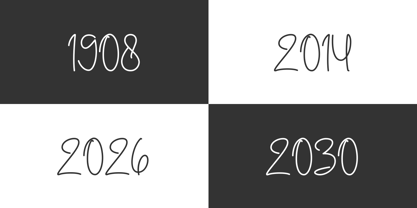 Thelex Minthy Font Poster 4