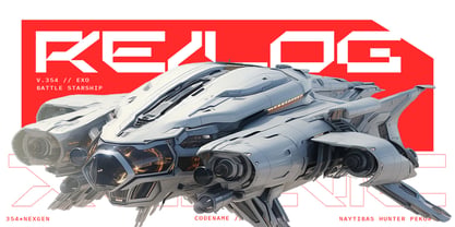 Xeonic Font Poster 8