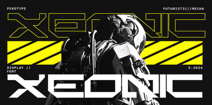 Xeonic Font Poster 1